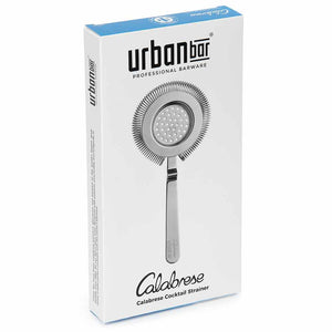 Calabrese Stainless Steel Hawthorne Cocktail Strainer 20.5cm